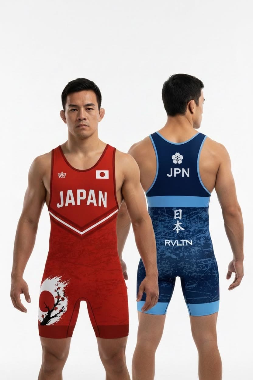 Team Japan Freestyle Singlet Set